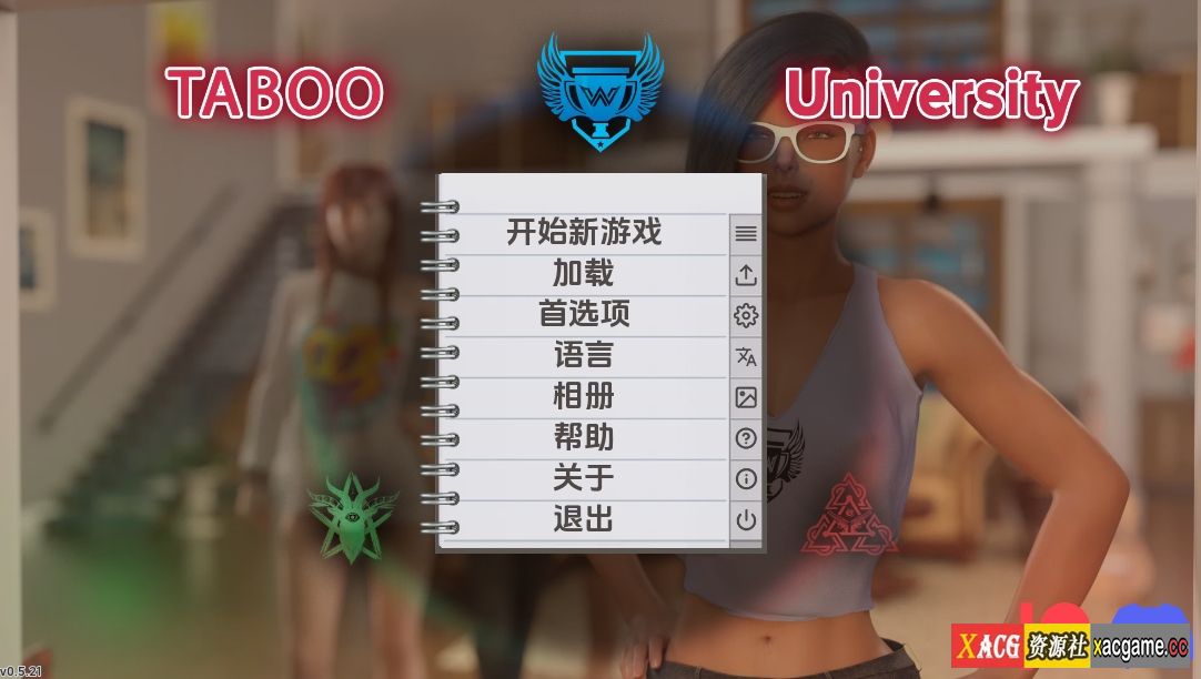 [PC+安卓+IOS/欧美SLG/汉化/动态]禁忌大学0.5.21 [3.6G]