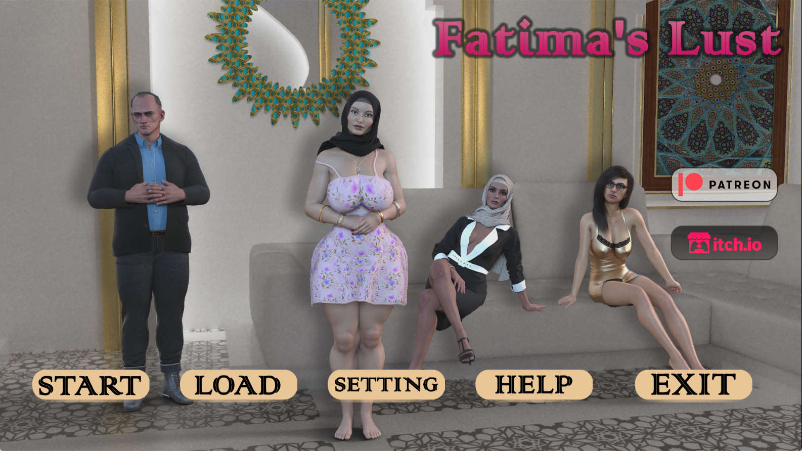 【PC+安卓+IOS/欧美SLG】法蒂玛的欲望v0.7汉化版【1.90G/汉化/动态/更新】