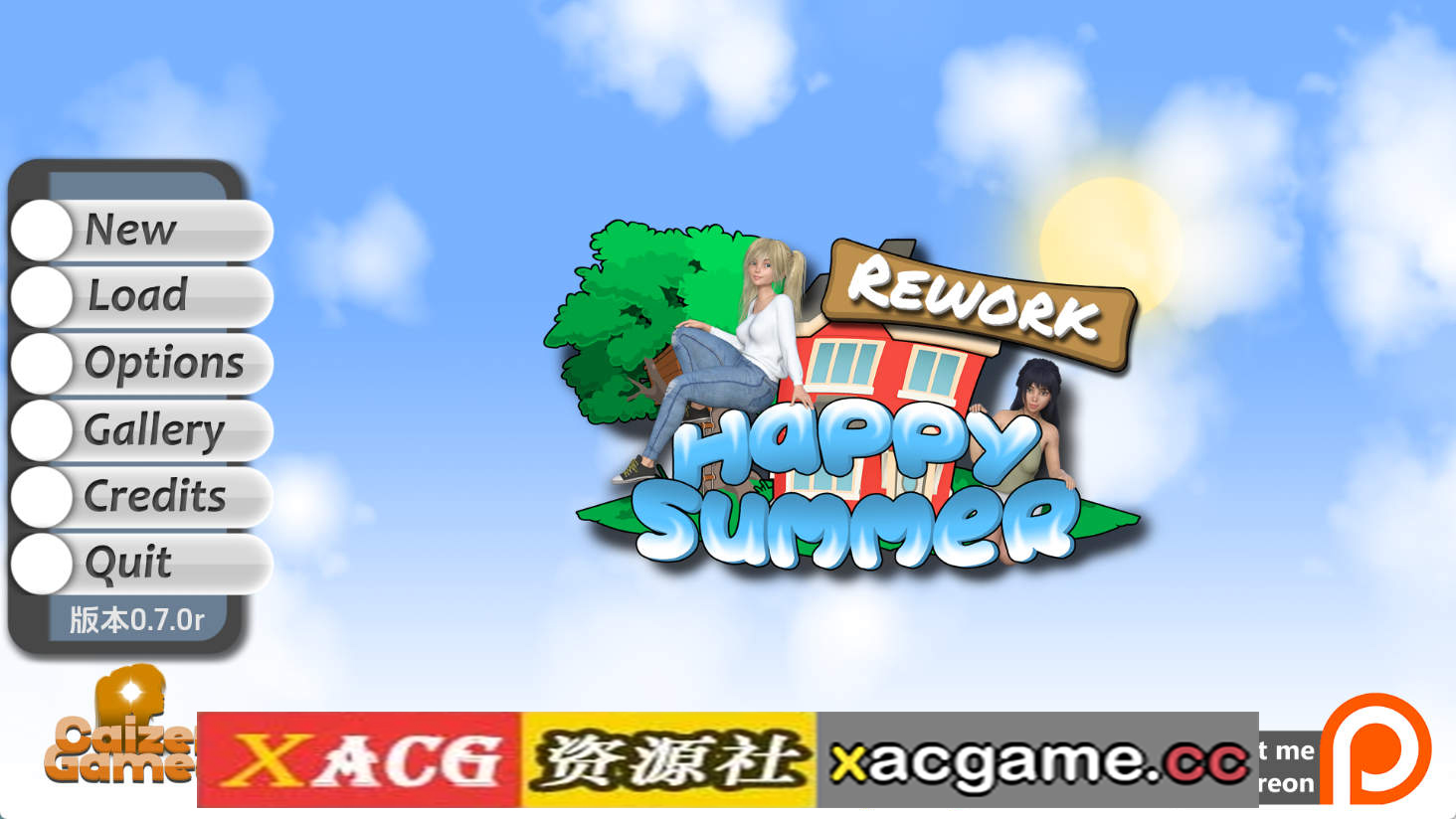 【PC+安卓+IOS/欧美SLG】快乐夏日0.7.0r AI版【3.01G/汉化/动态/更新】